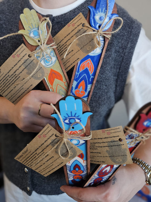 February 6 -Hamsa Evil Eye Incense Holder Workshop Ticket (Apex, NC)