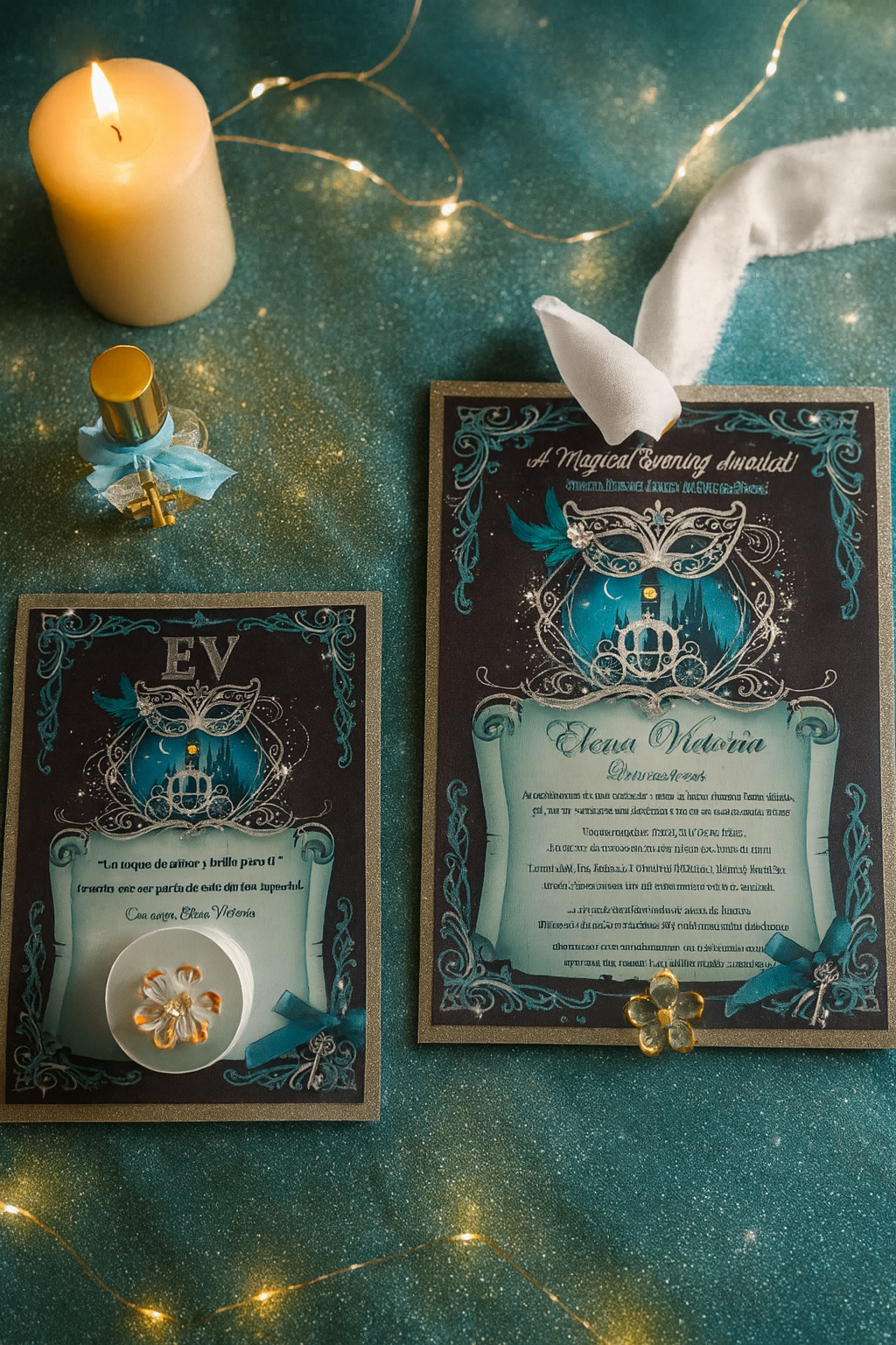 “Mis 15 Años Gift Set – Personalized Celebration Collection” (Set de Regalo Mis 15 Años – Colección Personalizada de Celebración)