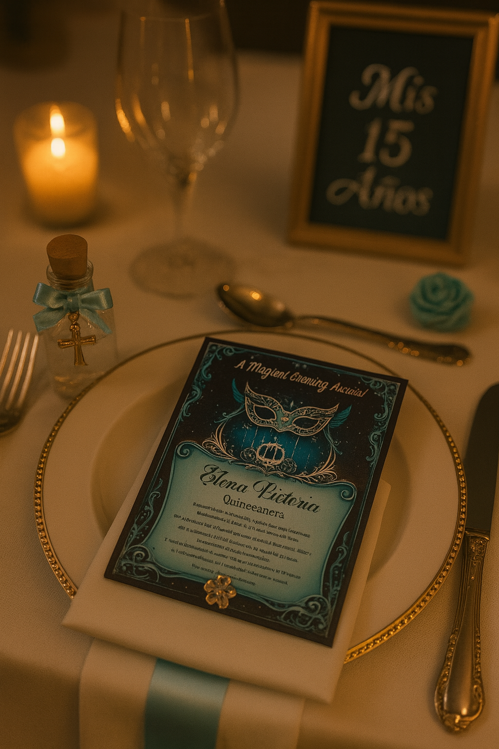 “Mis 15 Años Gift Set – Personalized Celebration Collection” (Set de Regalo Mis 15 Años – Colección Personalizada de Celebración)