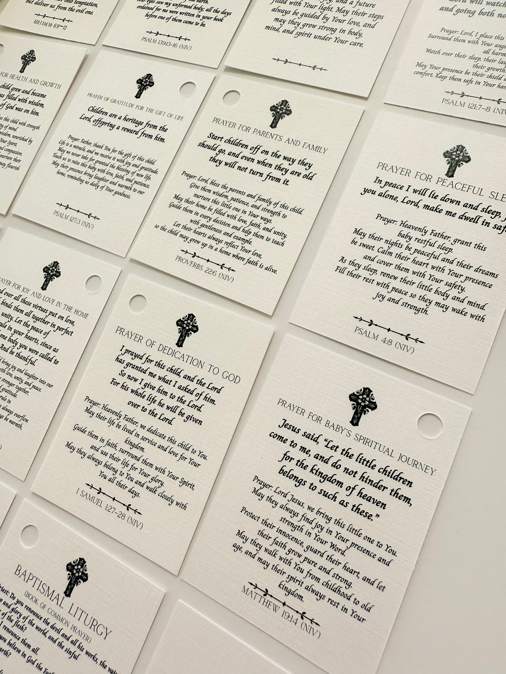 Personalized Mini Bible Booklet with Keychain – Fabric Ribbon Edition