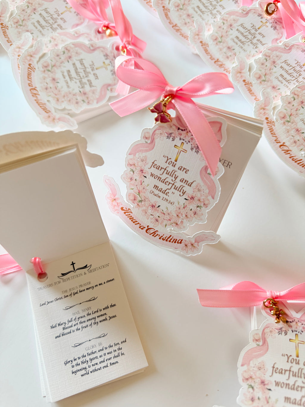 Personalized Mini Bible Booklet – Baby Blessing Gift