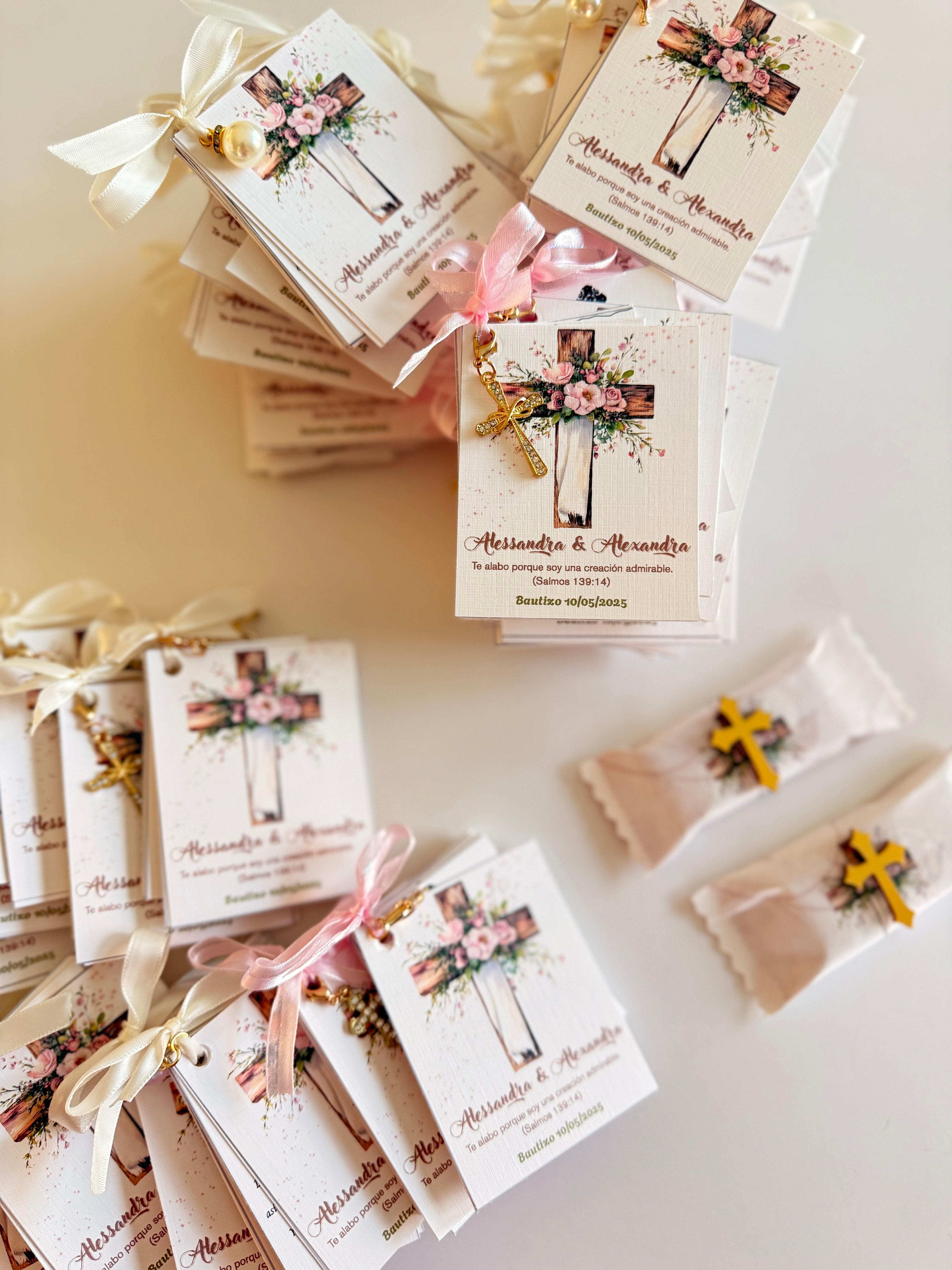 Personalized Mini Bible Booklet – Baby Blessing Gift