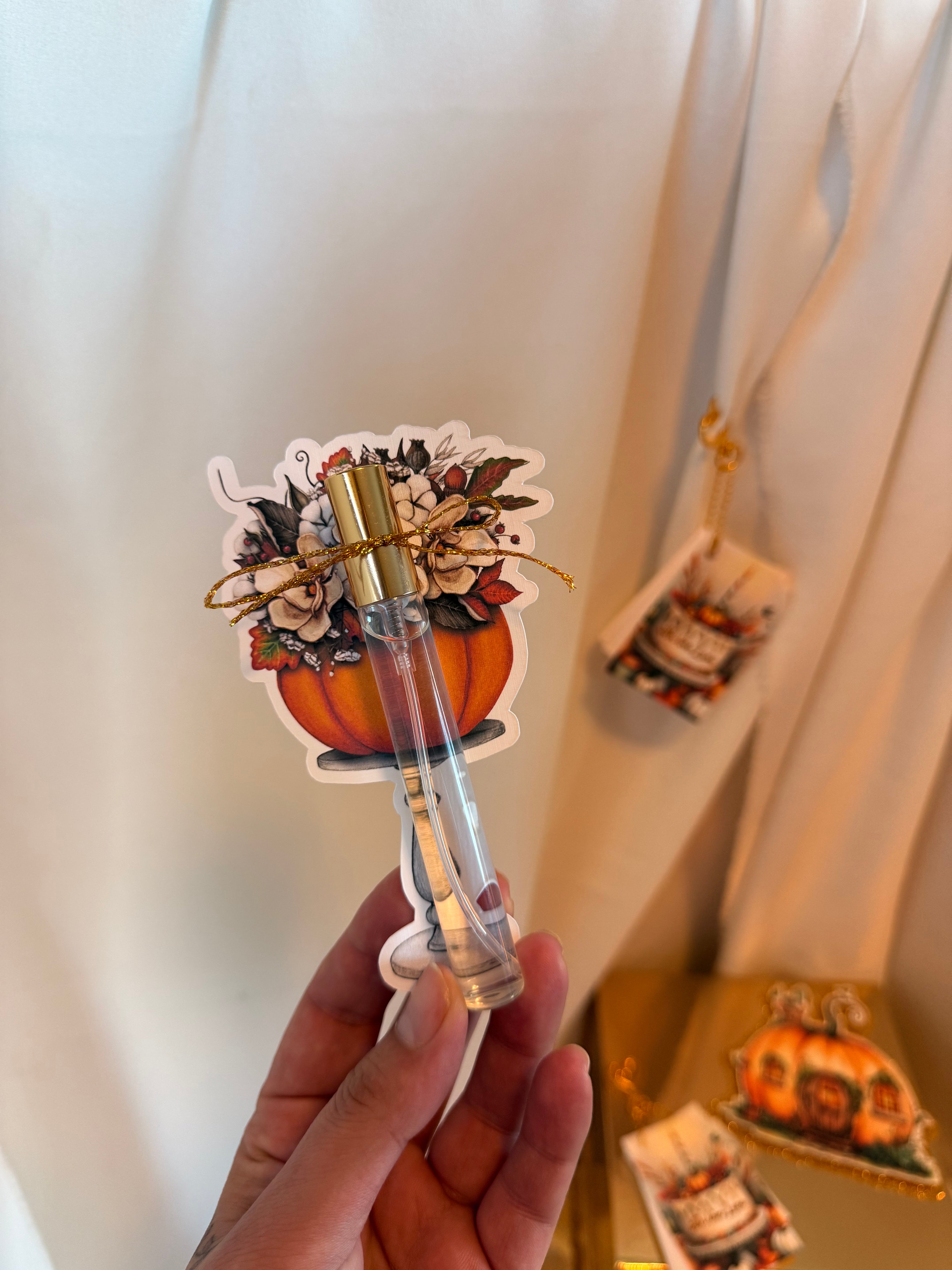 Refillable Baby Cologne – Gold Spray Bottle