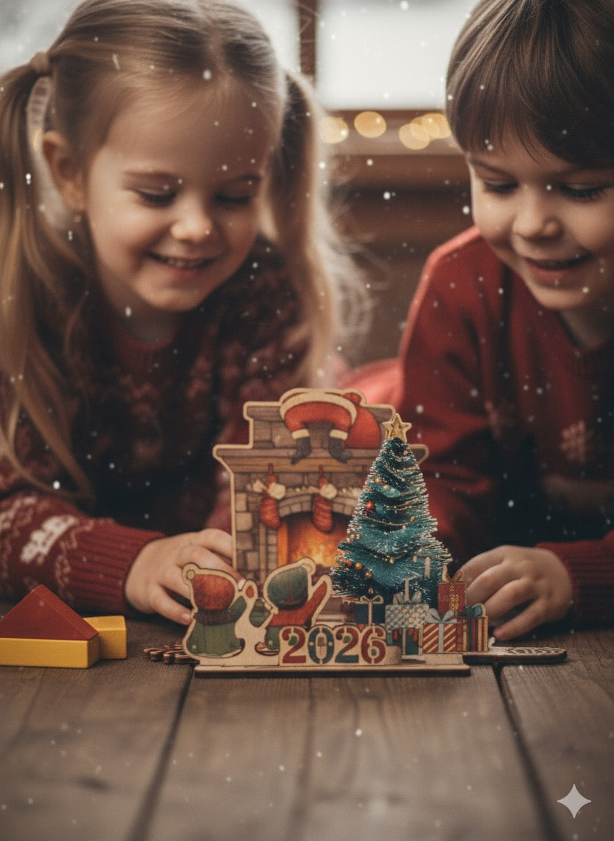 Personalized Detachable Wooden Christmas Decor