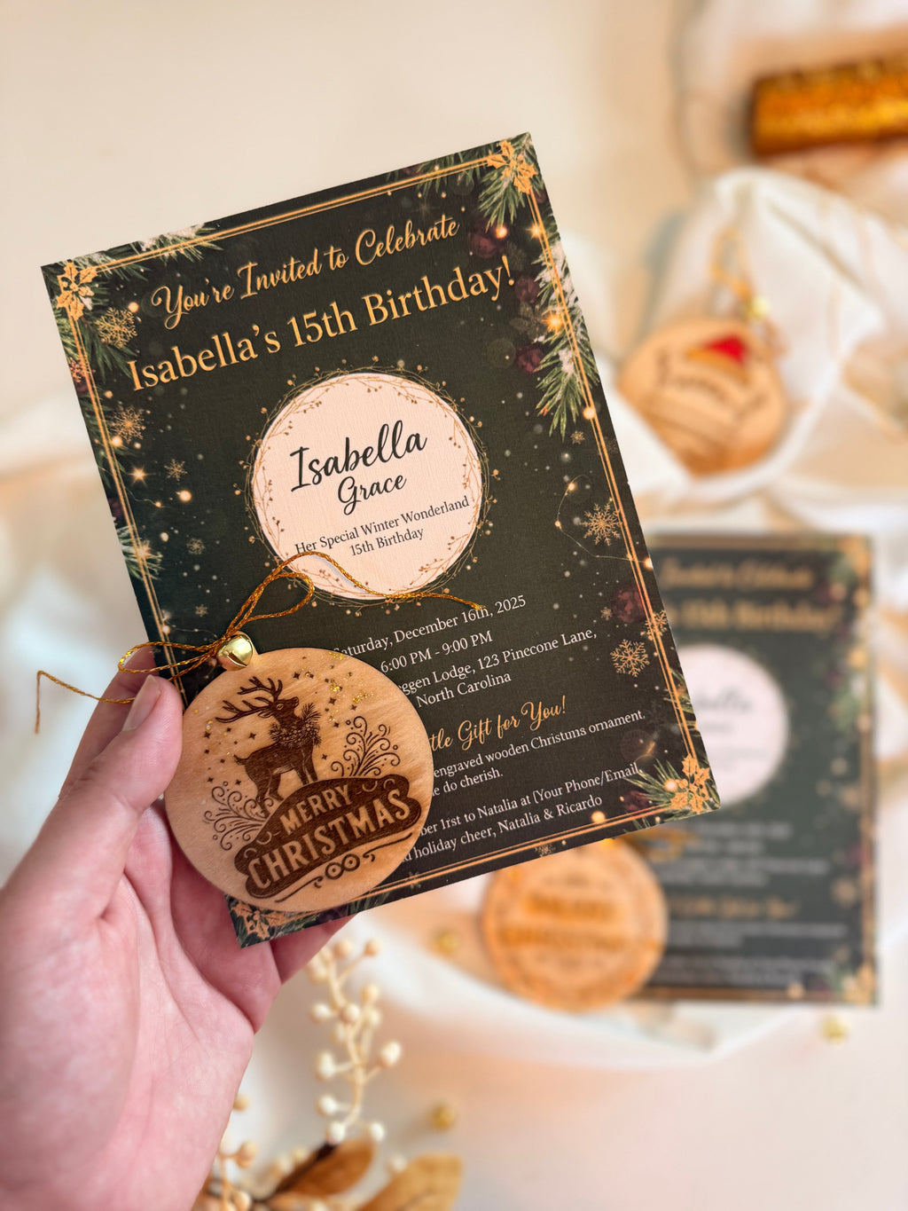 Invitation & Gift in One!