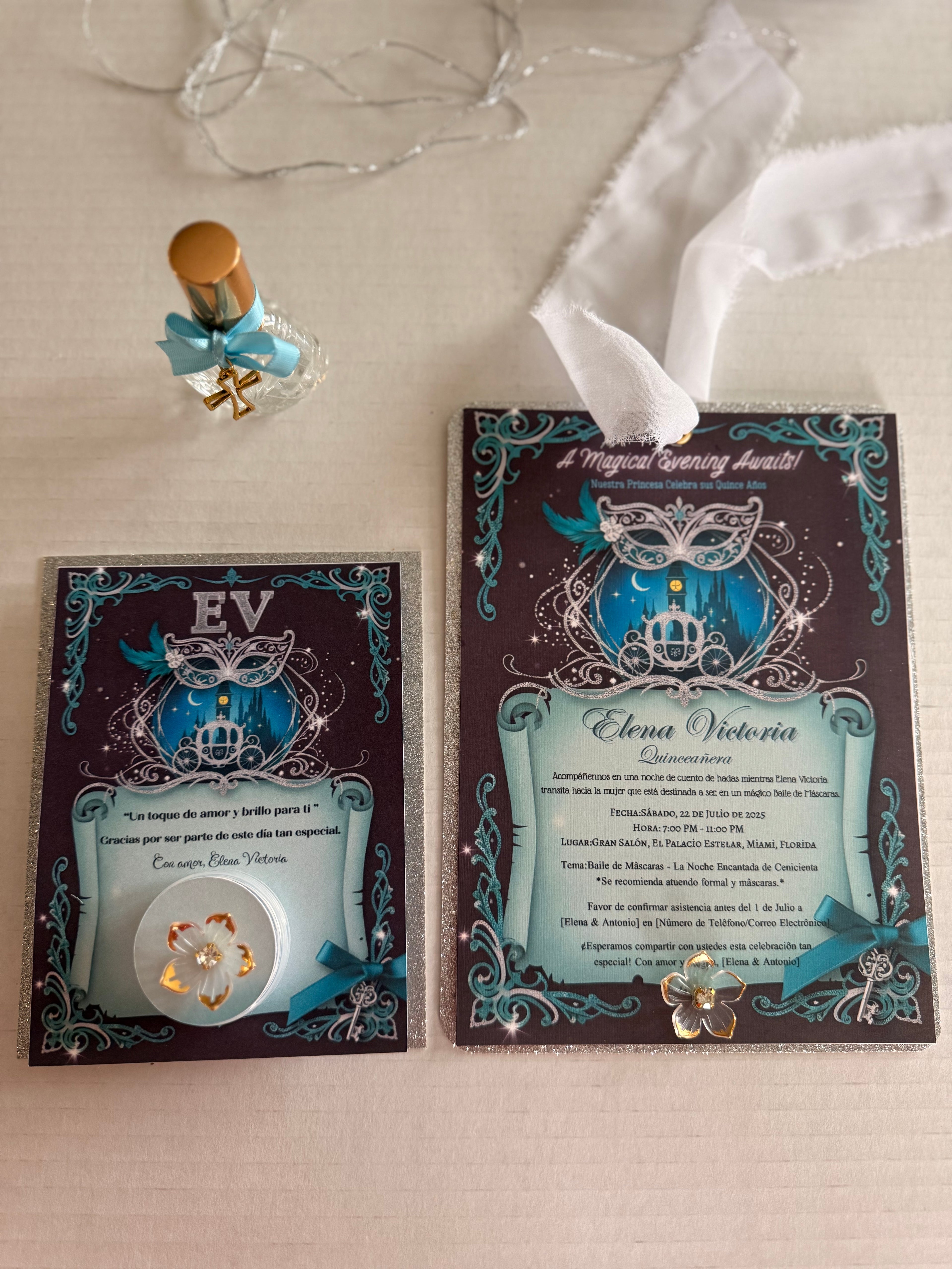 “Mis 15 Años Gift Set – Personalized Celebration Collection” (Set de Regalo Mis 15 Años – Colección Personalizada de Celebración)