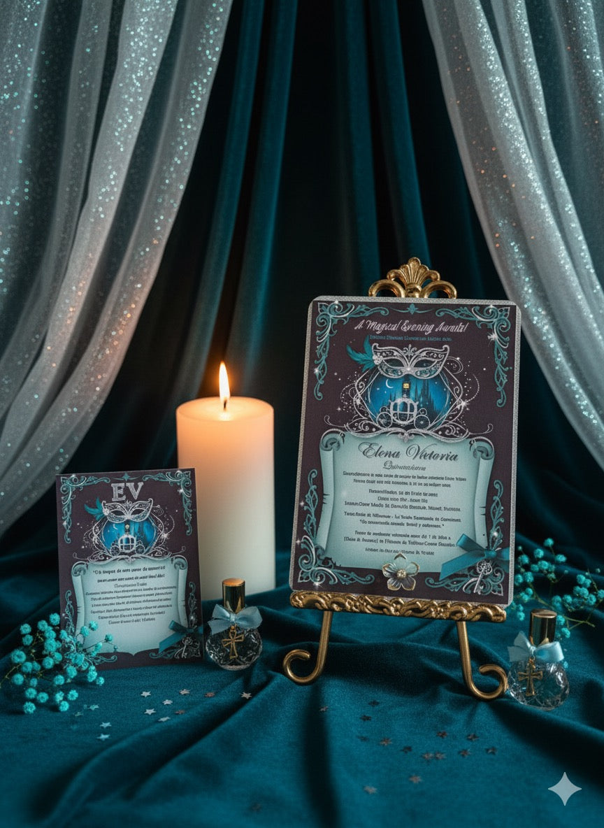 “Mis 15 Años Gift Set – Personalized Celebration Collection” (Set de Regalo Mis 15 Años – Colección Personalizada de Celebración)