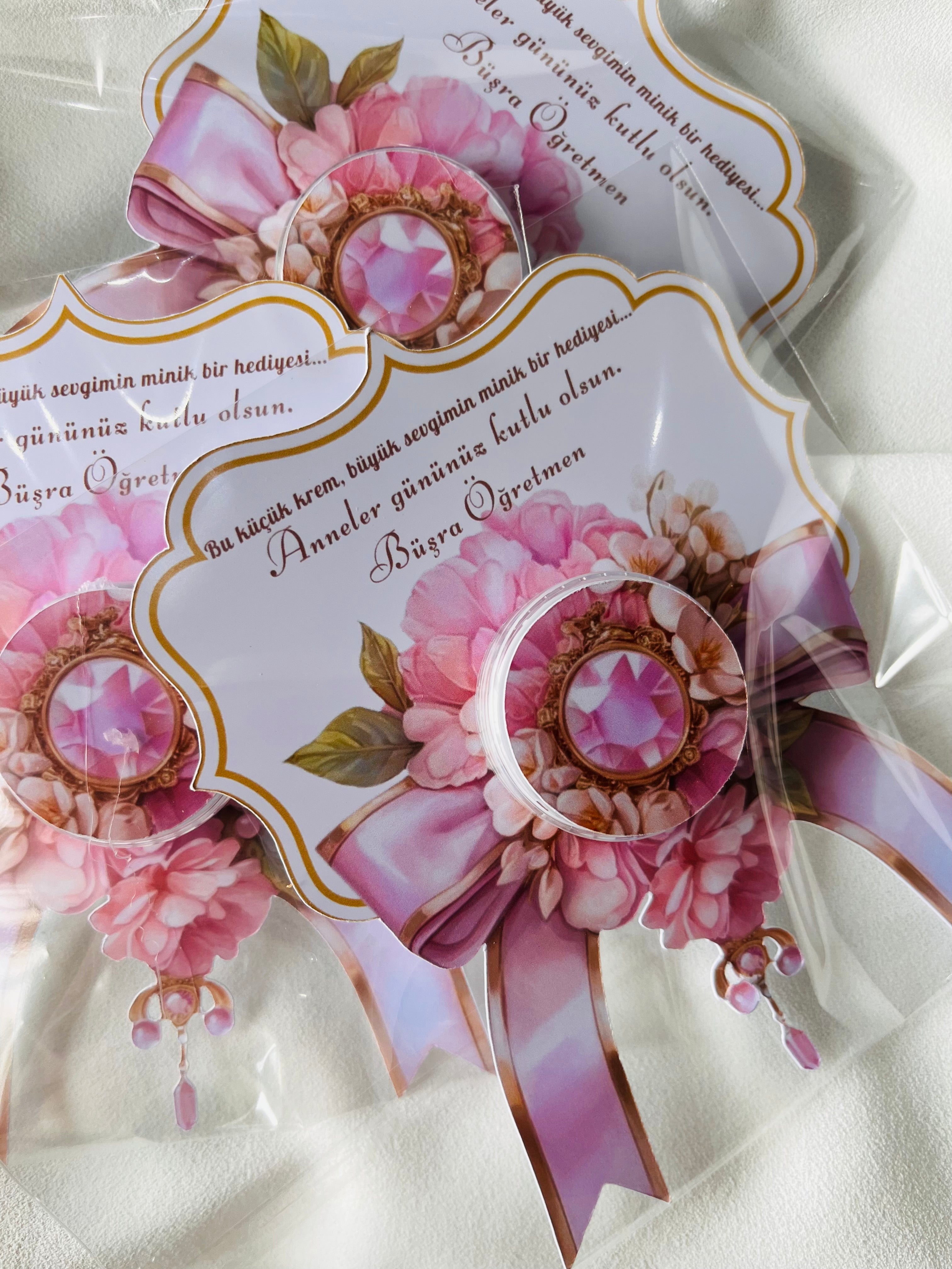 “Birthday Party Hand Cream – Personalized Refillable Favor (15 ml)”