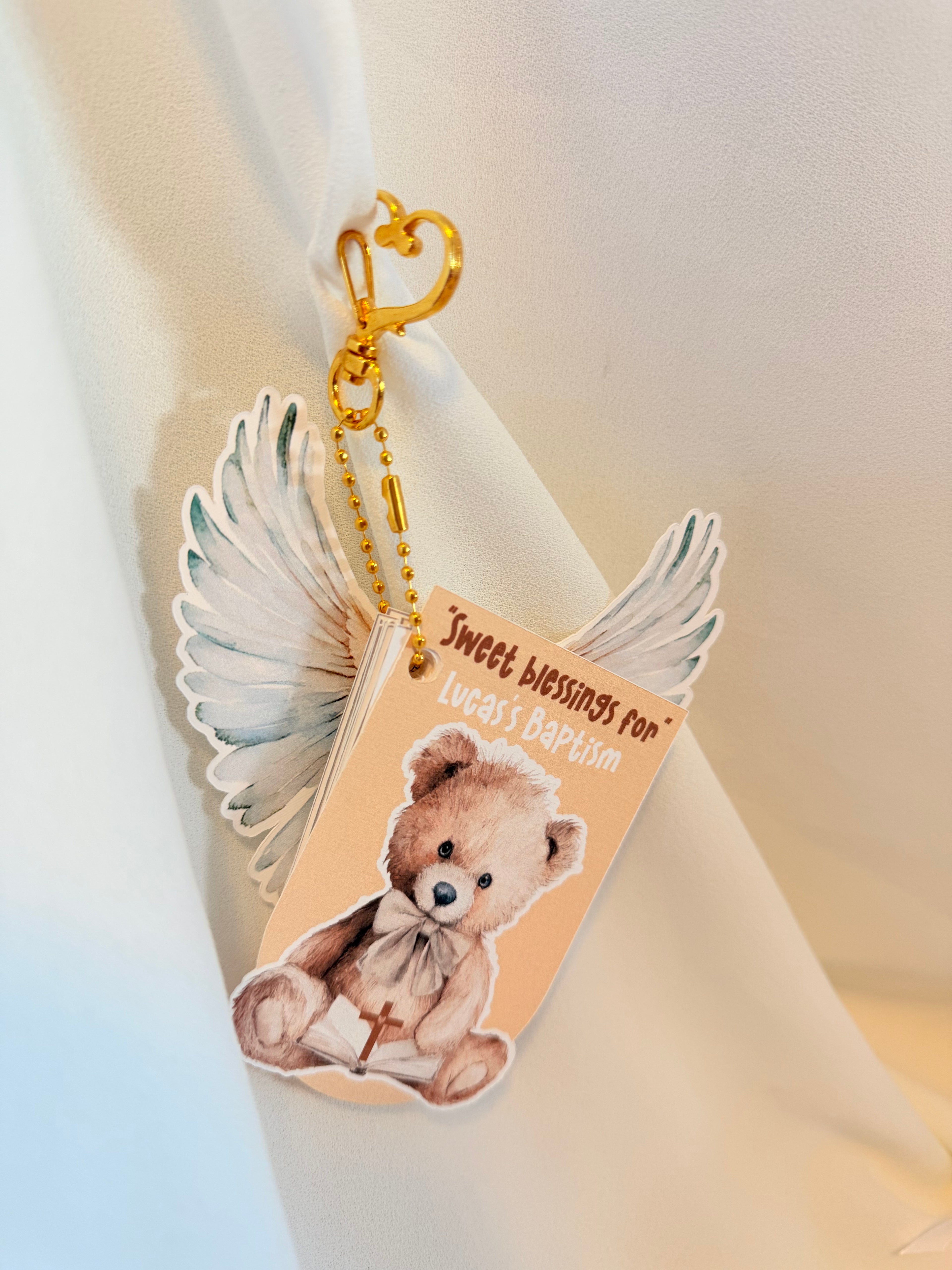 Baby Blessing Chocolate & Mini Bible – Baptism Favors / Recuerdos de Bautizo