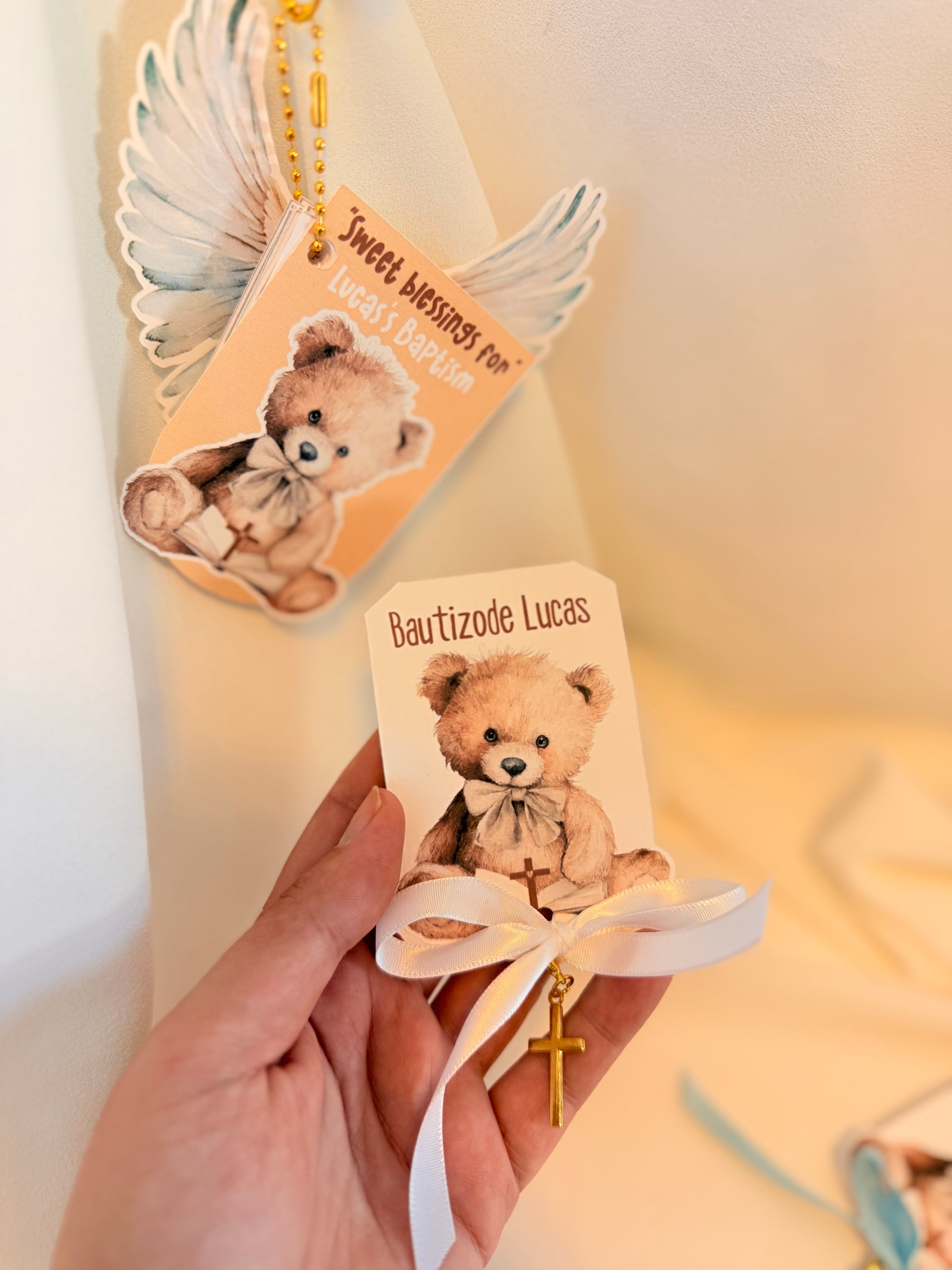 Baby Blessing Chocolate & Mini Bible – Baptism Favors / Recuerdos de Bautizo