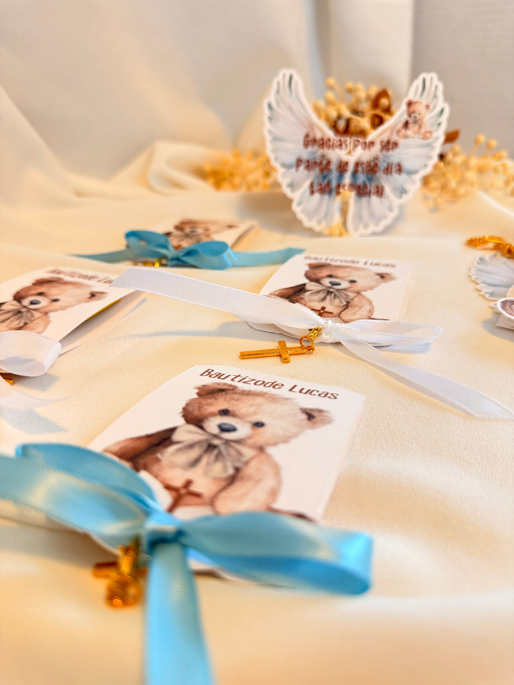 Baby Blessing Chocolate & Mini Bible – Baptism Favors / Recuerdos de Bautizo