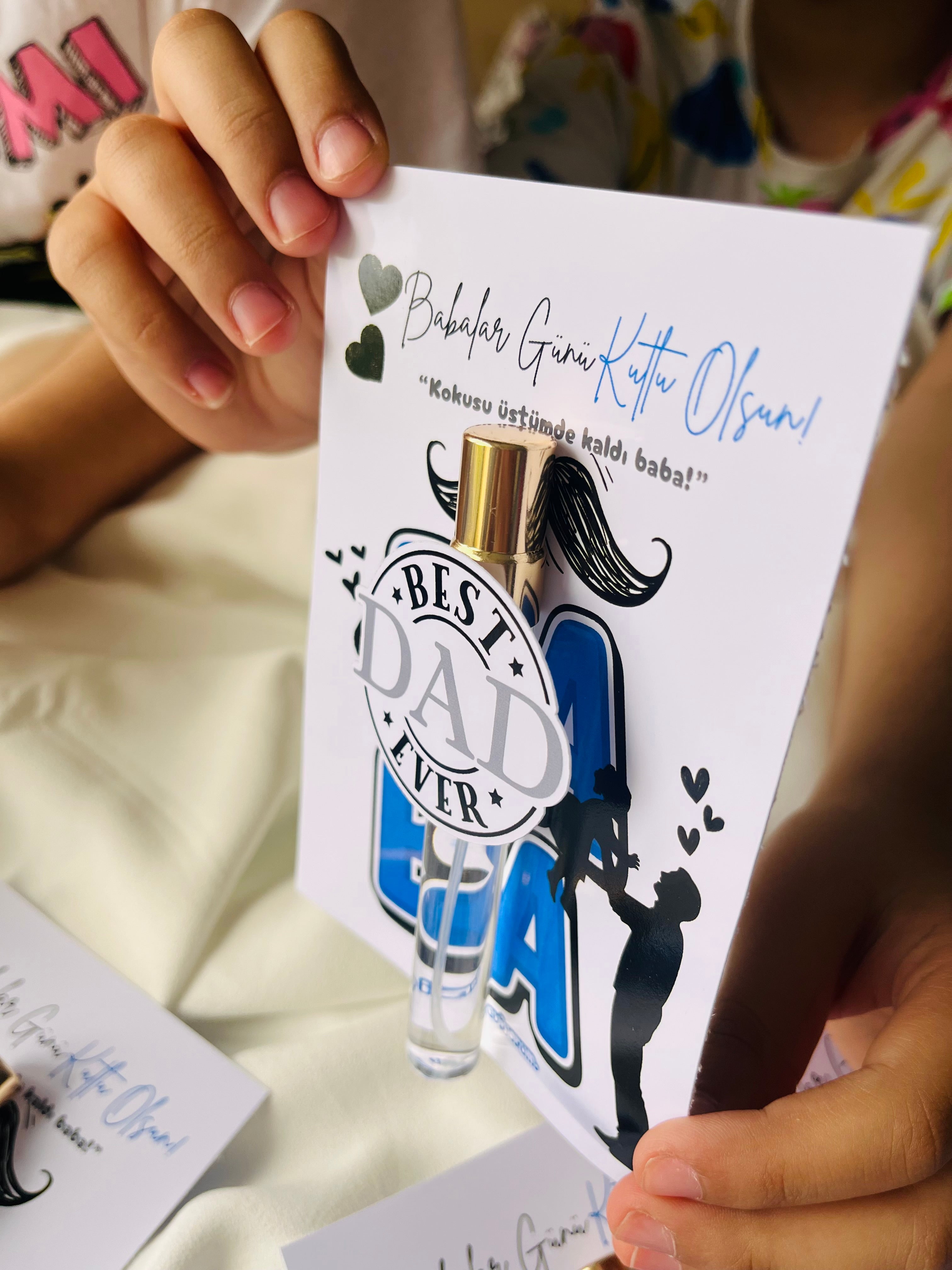 Refillable Baby Cologne – Gold Spray Bottle