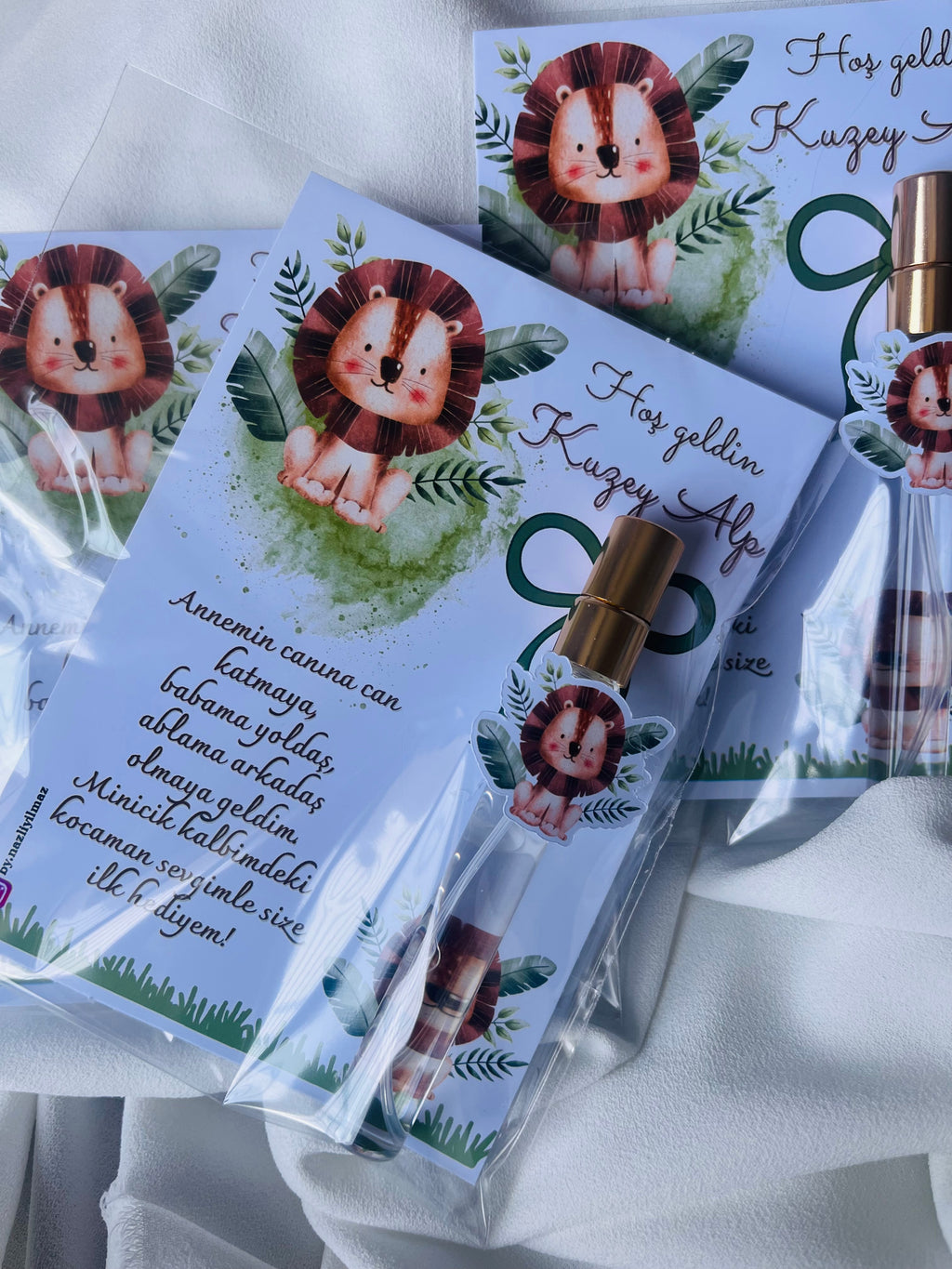 Refillable Baby Cologne – Gold Spray Bottle
