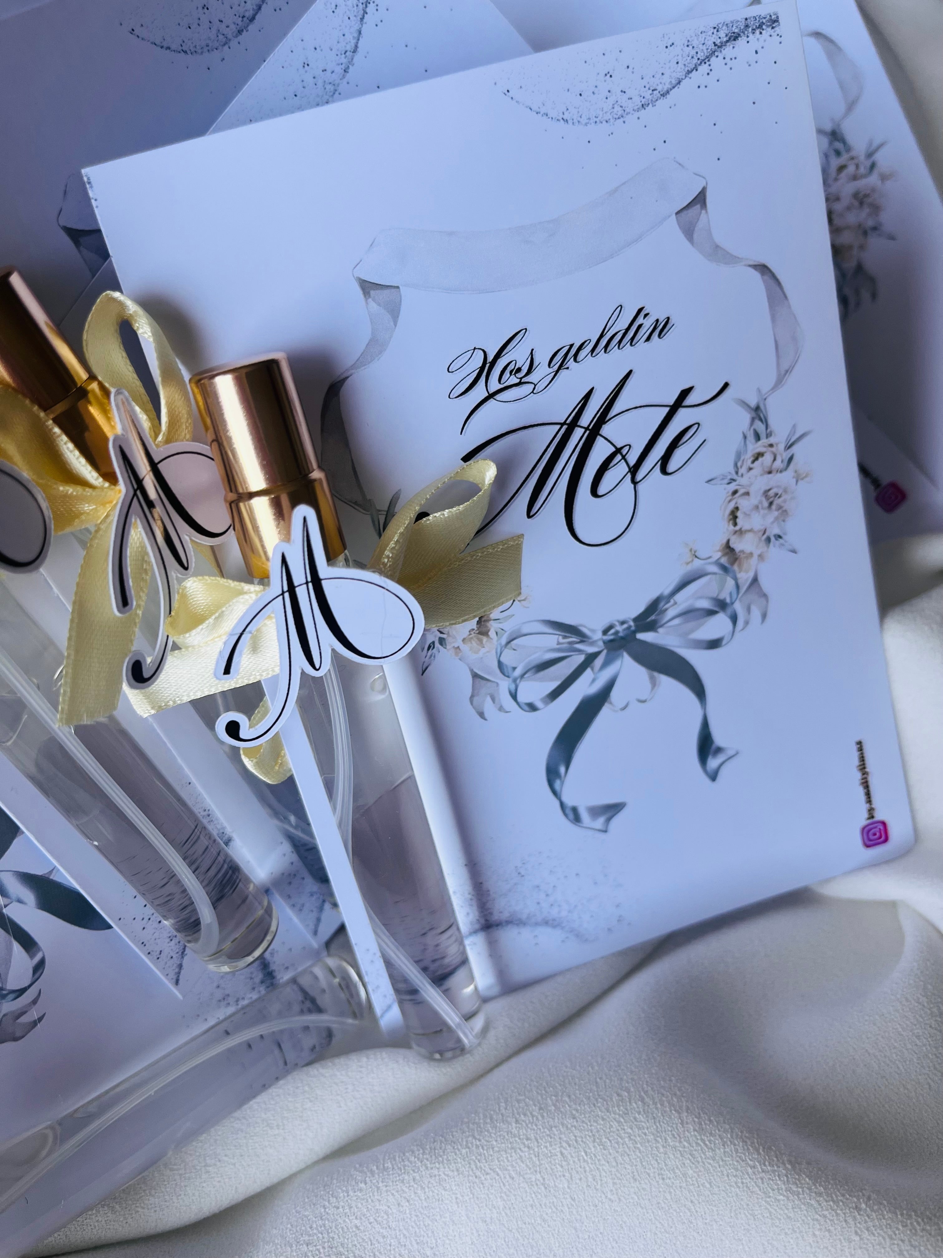 Refillable Baby Cologne – Gold Spray Bottle