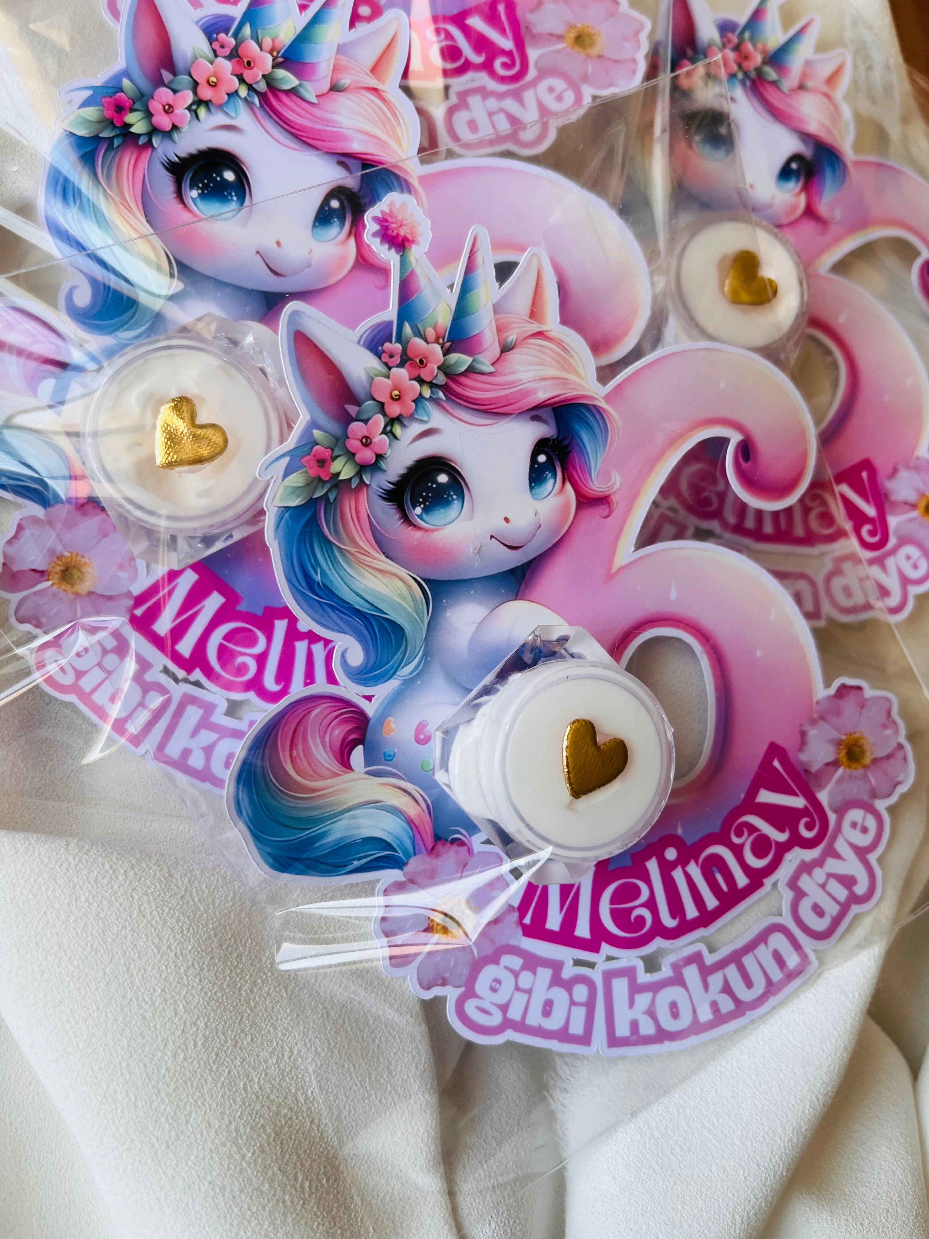 “Birthday Party Hand Cream – Personalized Refillable Favor (15 ml)”
