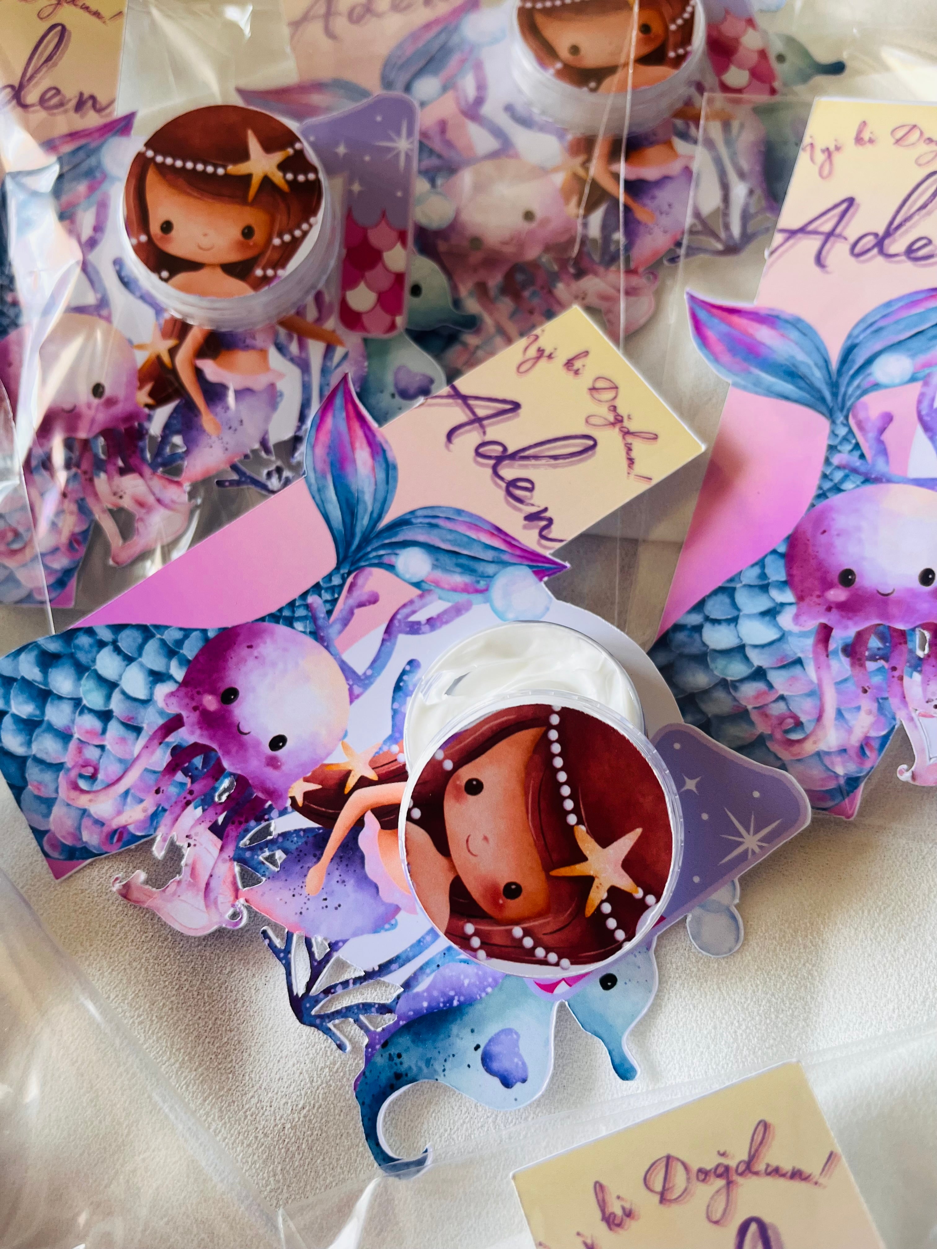 “Birthday Party Hand Cream – Personalized Refillable Favor (15 ml)”