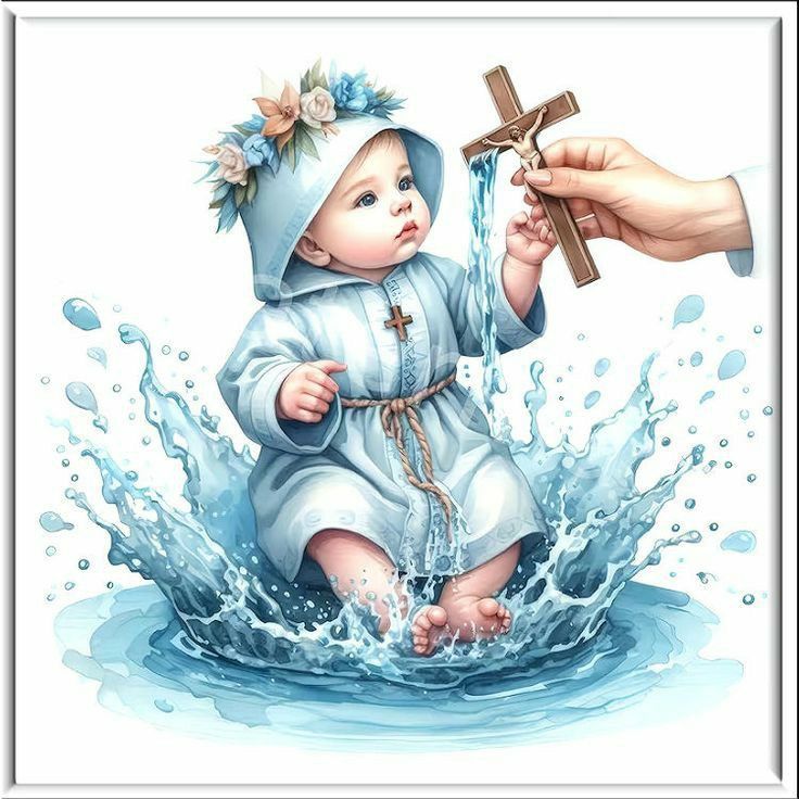 Personalized Mini Bible Booklet Keychain – Baby Blessing Gift
